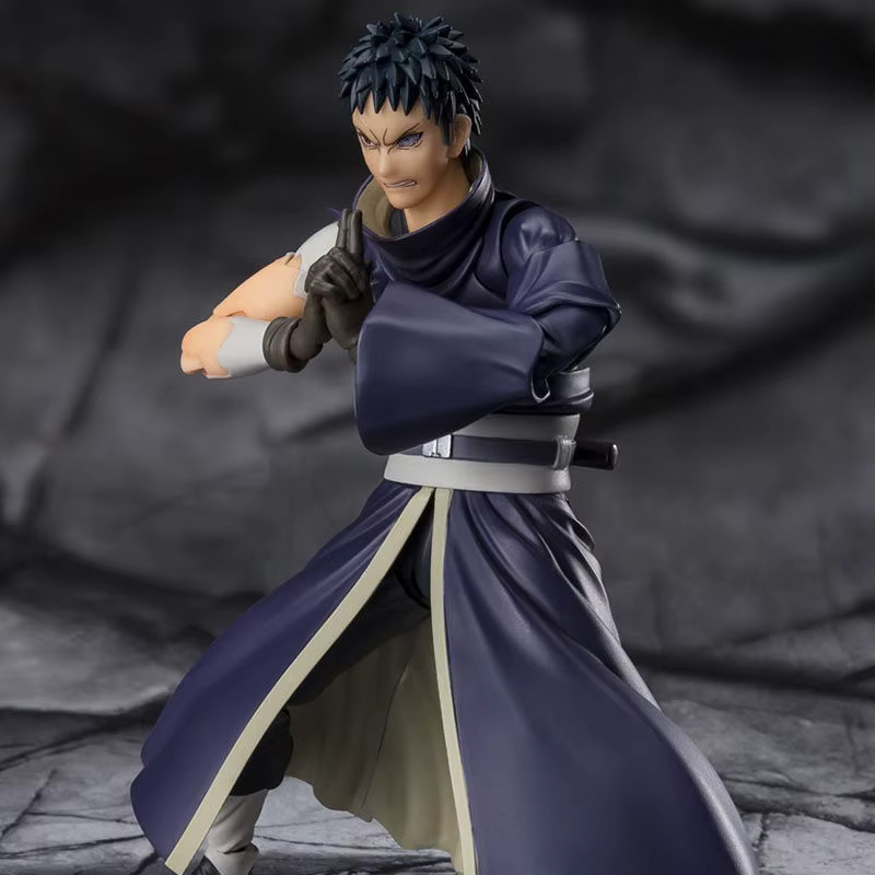 Bandai Naruto Uchiha Obito Actionfigur, Weiße Maske, 15cm - Bild 2