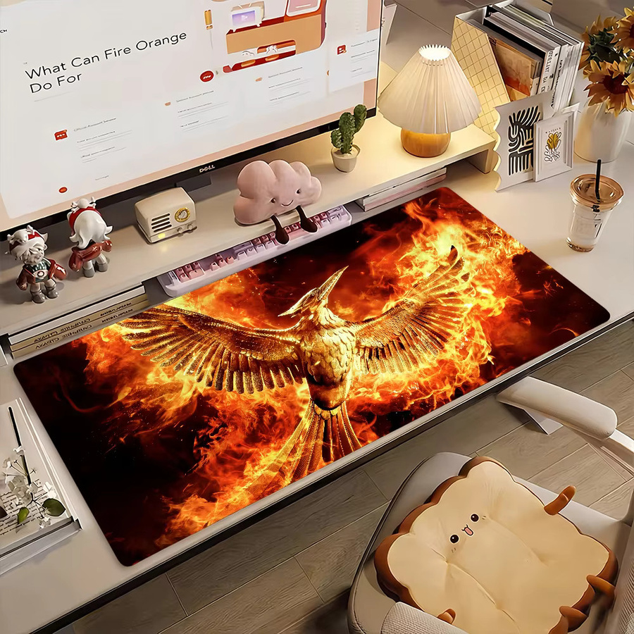 XXL Film-Mauspad The Hunger Games in Multicolour, rutschfeste Schreibtischunterlage aus Gummi für PC und Laptop - Bild 2