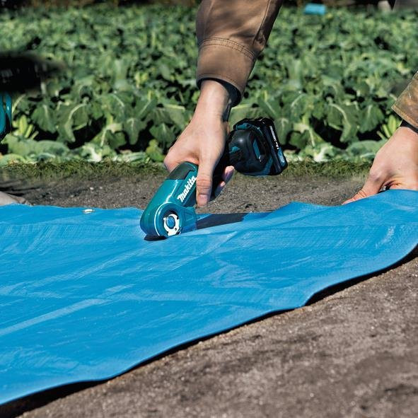 Makita Akku-Universalschere CP100DZ in Blau und Schwarz, 12 V, Breite: 6,6 cm, Länge: 29,1 cm - Bild 3