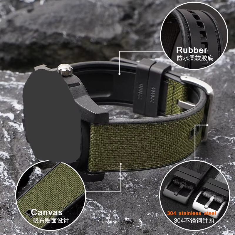 DAHASE Uhrenarmband Silikon, Unisex - Bild 2