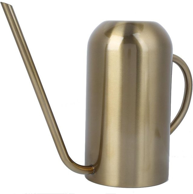 Gießkanne aus Edelstahl mit langem Ausguss von mfySpace in Gold, 1,5 l - Bild 1