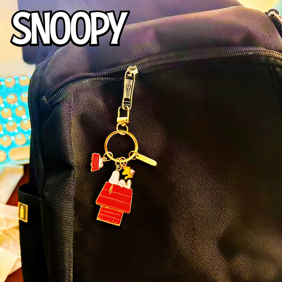 Bandai Schlüsselanhänger Snoopy, Metall, Unisex - Bild 3