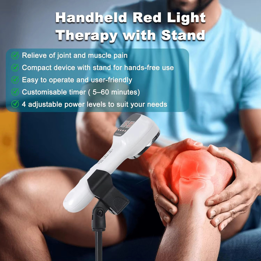 KTS Lasertherapiegerät, 3x808nm und 16x650nm Rotlichttherapiegerät - Bild 3