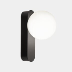SCHMITZ LED-Wandleuchte 05-A076-60-60 in Schwarz, dimmbar, modern und rund, IP44 für das Badezimmer - Bild 1