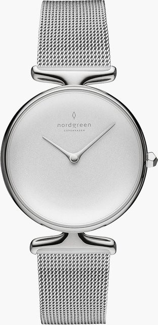 Nordgreen Damenuhr, Quarz, Edelstahl, 32 mm, Weiß, 3 ATM - Bild 1