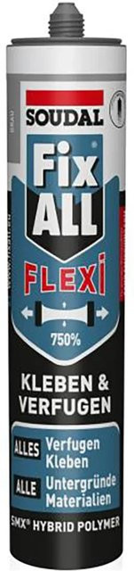 Soudal Fix All Flexi MS-Polymer Dichtstoff Grau 470 g - Bild 1