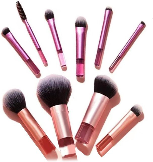 GoolRC Make-up Pinsel Set, 10 Stück, Schwarz, Unisex - Bild 1