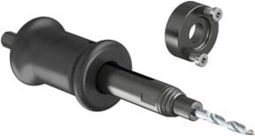 KAISER Schnellauswerferschaft Fräskronen Adapter 1083-81 in Schwarz - Bild 1