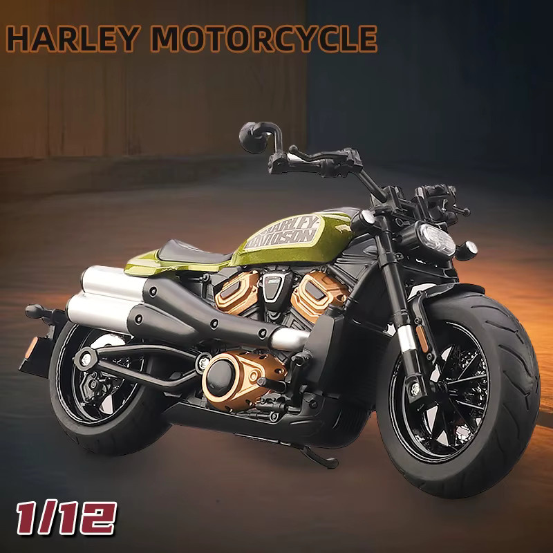 WELLY Harley Sportster S, Motorrad Modell, 1:12, Metall, Diecast - Bild 1