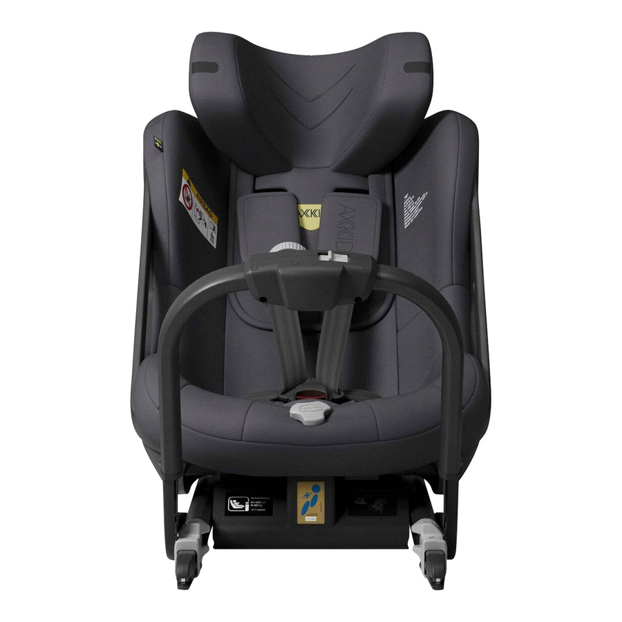 Axkid Kindersitz One 3 in Grau mit ISOFIX und i-Size für 100 bis 150 cm Körpergröße - Bild 2