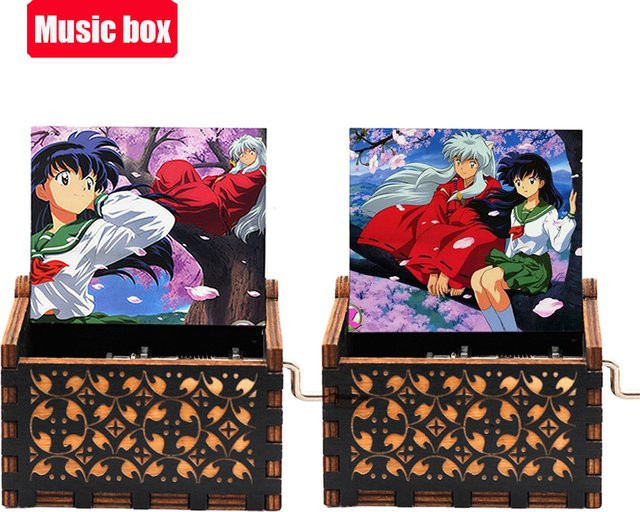 Bandai Anime-Spieluhren, Figuren, Holz, antik - Bild 1