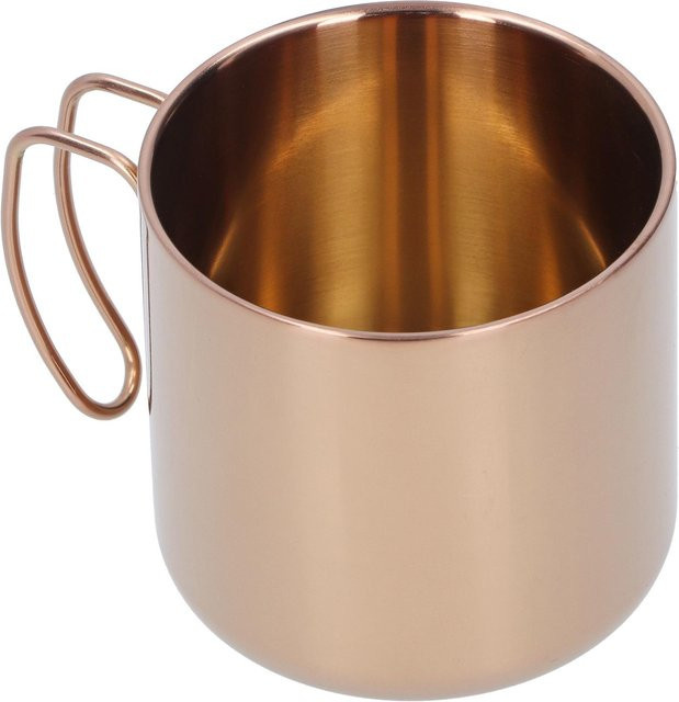 Fishine Kaffeetasse aus Edelstahl in Rose Gold, 400 ml - Bild 1