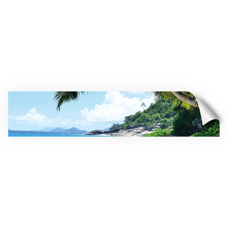 Myspotti Küchenrückwandfolie Seychellen in Tile-Look, selbstklebend, multicolor, B: 280 cm, H: 60 cm - Bild 2