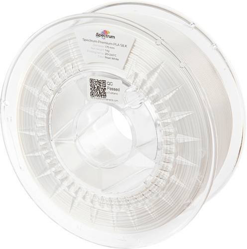 Spectrum Filaments PLA Silk Filament 1,75mm Pearl White, 1000g - Bild 1