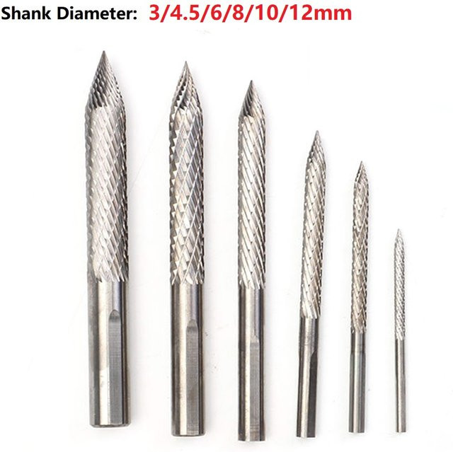 DAZZLEEX Pneumatischer Reifenreparatur-Bohrer aus Stahl mit Hartmetallspitze in Silber - Bild 1