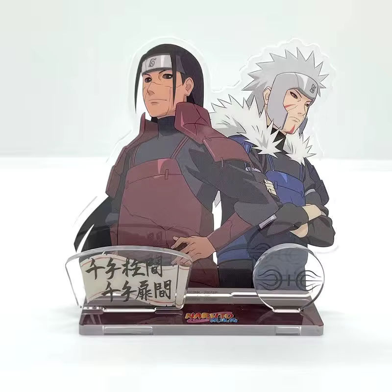 Bandai Naruto Anime Acryl-Ständer Set mit Charakterkarten in Multicolor - Bild 2