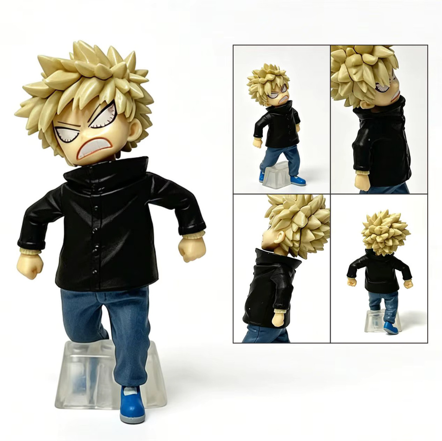 Bandai My Hero Academia Q-Version Figur, Izuku Midoriya & Katsuki Bakugo, Anime-Ornament - Bild 3