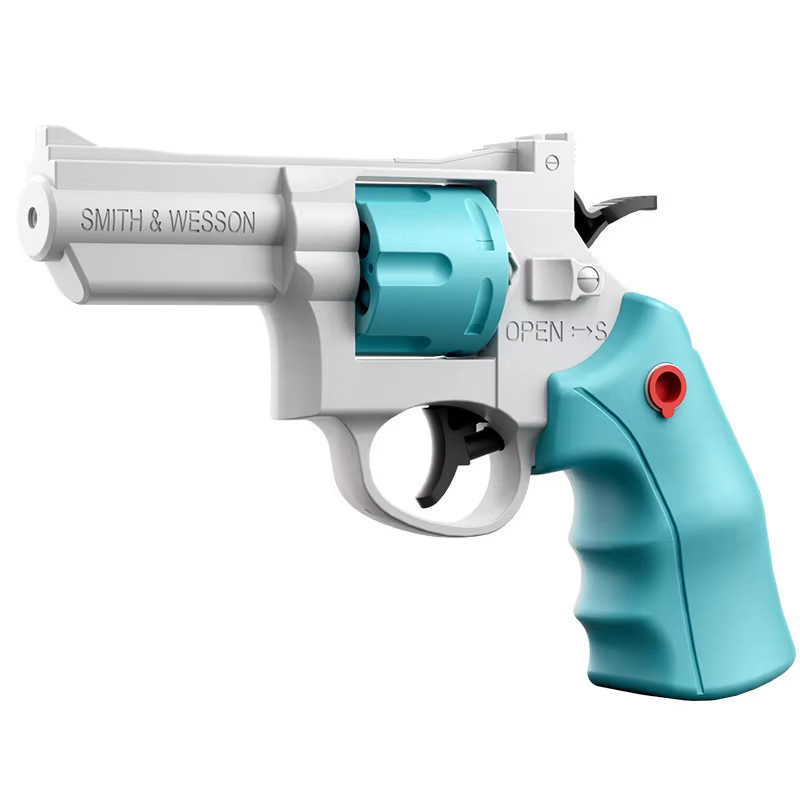 MYGVN Revolver Wasserpistole, mechanische kontinuierliche Wasserpistole, Rosa / Pink - Bild 2