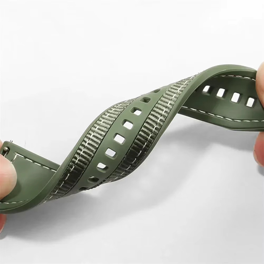 Mibro Smartwatch Armband, Silikon, 22 mm, green - Bild 4