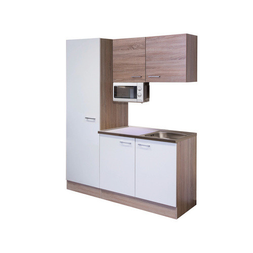 Flex-Well Singleküche Samoa in Weiß mit E-Geräten, Gesamtbreite: 150 cm - Bild 2