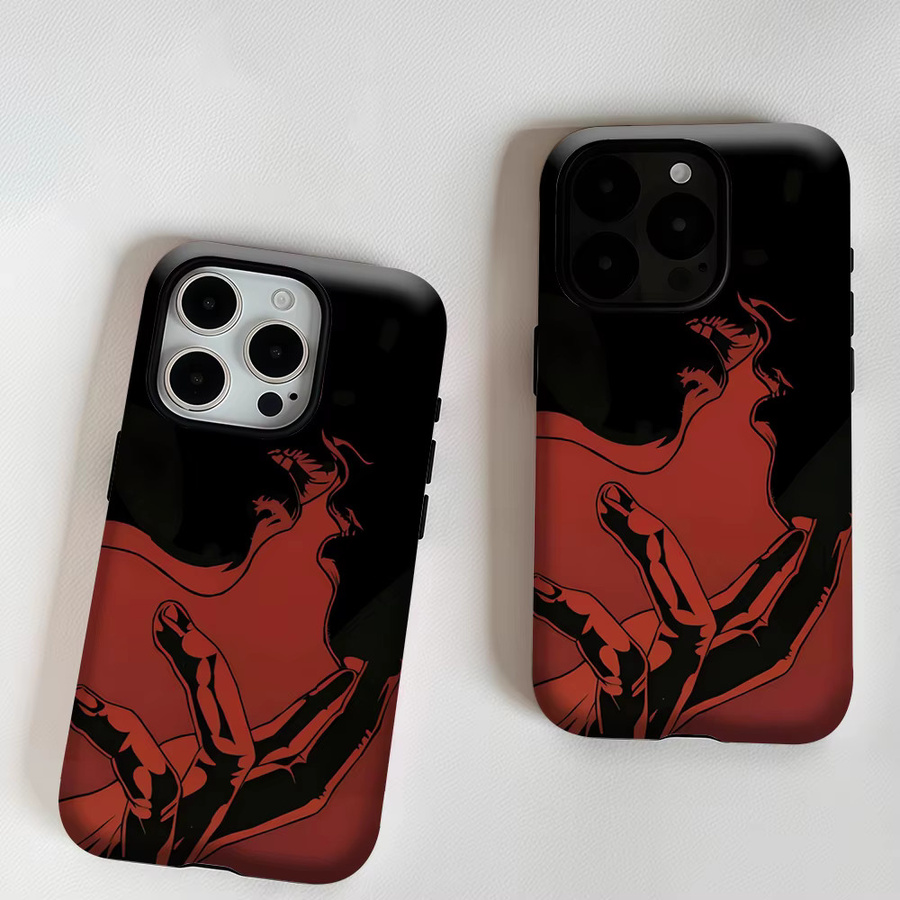 Scarlet Shadow Robuste Doppel-Schicht Handyhülle mit Magnetfunktion für iPhone 17 16 15 14 13 Pro Max Plus - Bild 6