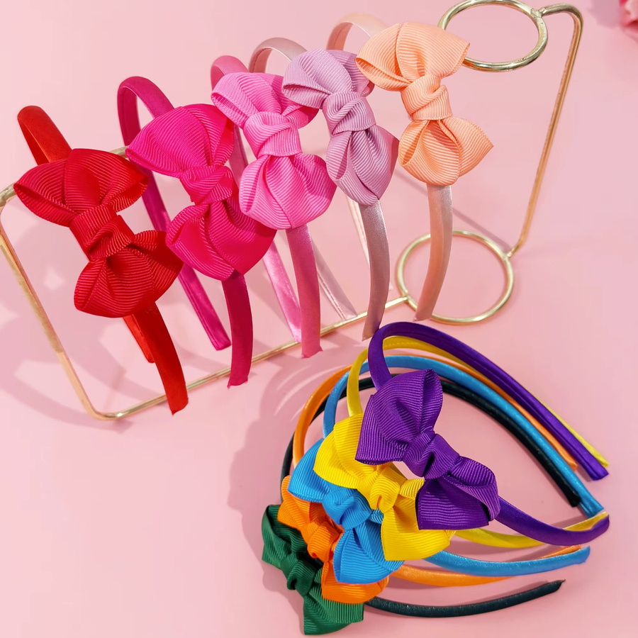 Haarbögen Stirnbänder, Satin, Kinder - Bild 2