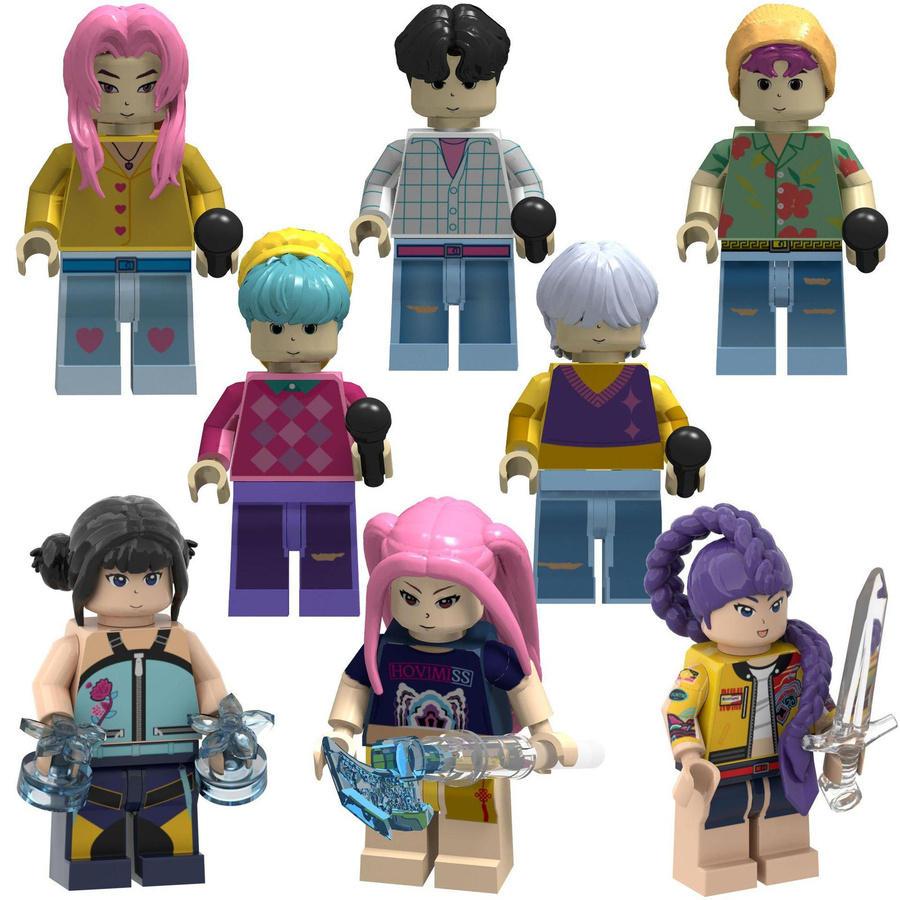 KPop Dämonenjäger Bausteine mit Puppen, 6-12 Jahre - Bild 4