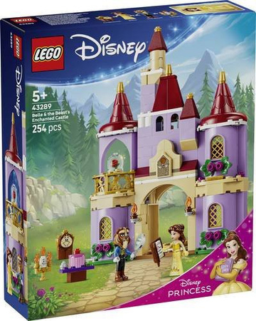 LEGO Disney Die Schöne und das Biest Schloss Konstruktionsspielzeug ab 5 Jahren