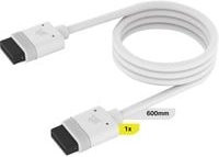 Corsair iCUE LINK Kabel, weiß, Länge: 60 cm, gerade - Bild 1