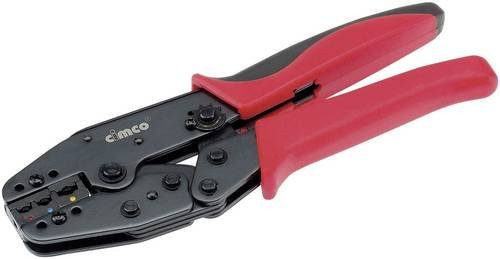 Cimco Presszange 106144 für isolierte Kabelschuhe 0,5 bis 6 mm² in Rot - Bild 1