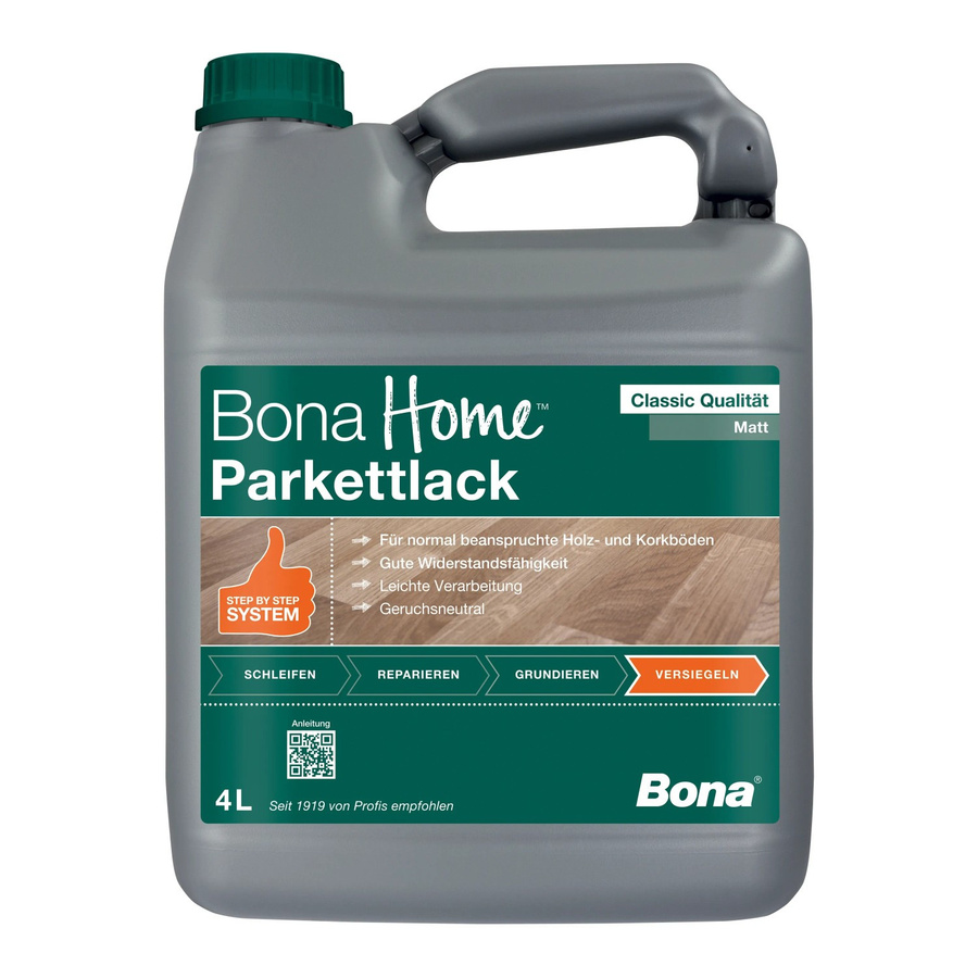 Bona Home Parkettlack Classic matt transparent schnelltrocknend 4,0 l - Bild 2