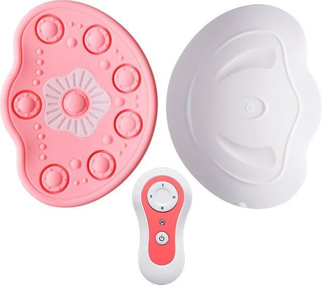 VamsLuna Elektrische Brustmassagepads mit heißer Kompresse, pink, Damen - Bild 1
