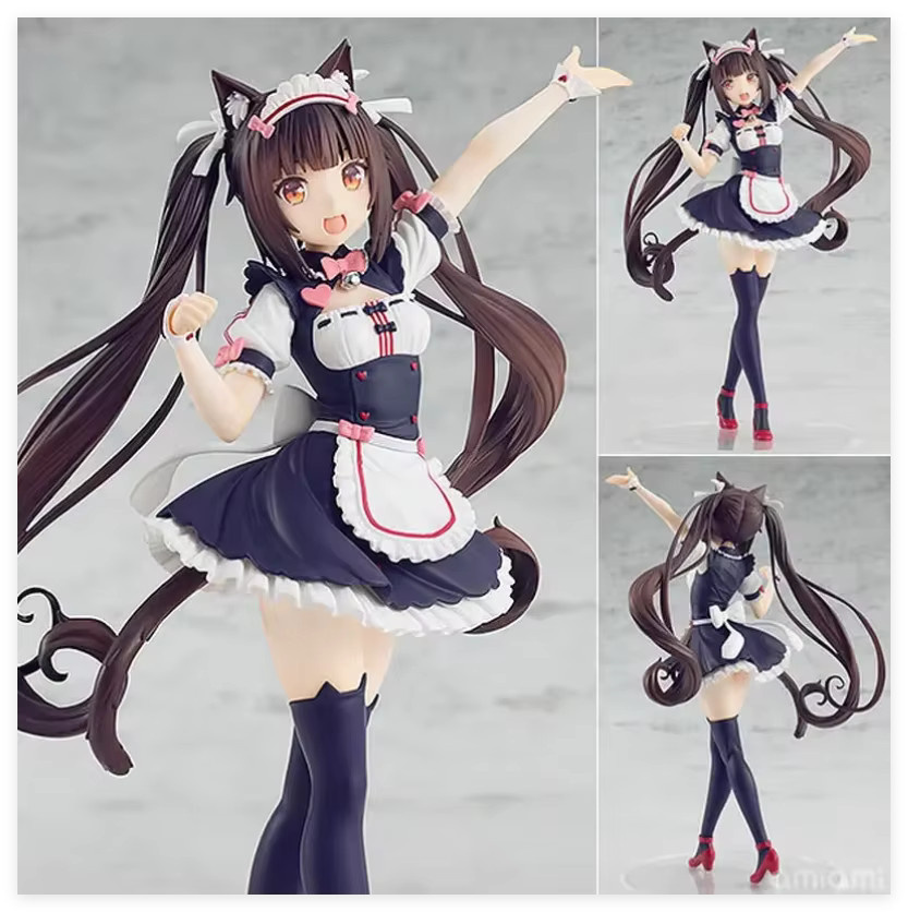 Bandai Nekopara Chocola Vanilla KO Figur, Kunststoff, Bunt / Mehrfarbig - Bild 3