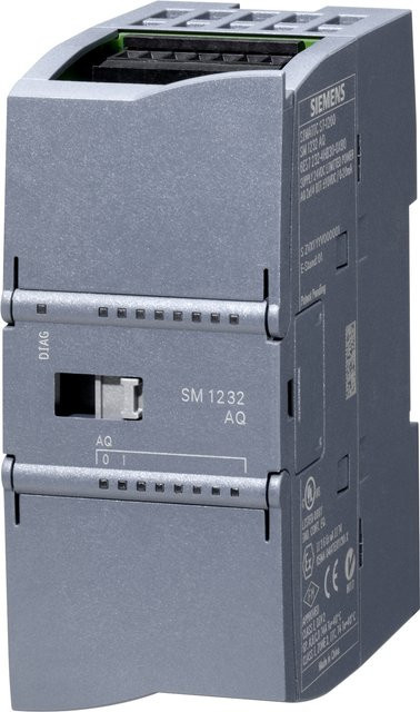 Siemens SM 1232 Analogmodul 2 AO Analogausgabe 6ES7232-4HB32-0XB0 Grau - Bild 1