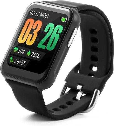 Panasonic TX-SW7HR Smartwatch in Schwarz mit Herzfrequenzmessung, SpO2-Sensor und Schlaftracking - Bild 1