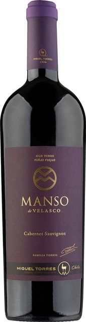 Manso de Velasco Rotwein Cabernet Sauvignon 2020, Valle Central, Chile, trocken, 0,75 l - Bild 1