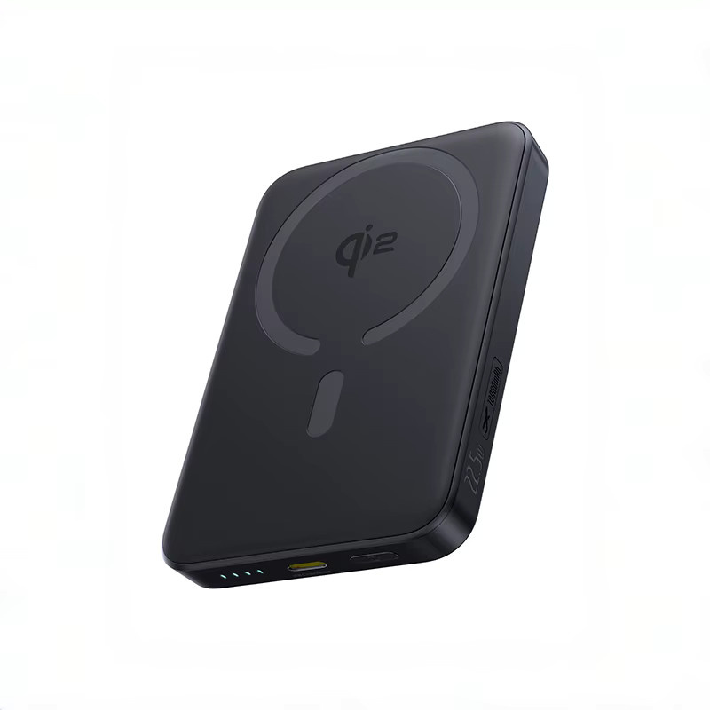 Baseus Qi2 Magnetische Powerbank 10000mAh in Schwarz mit 15W kabelloser und 22.5W PD Schnellladung - Bild 6