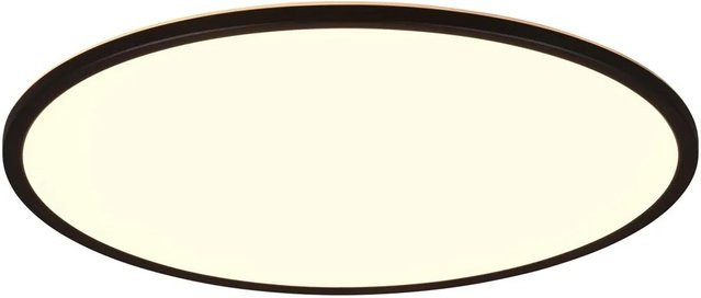 Reality LED-Deckenleuchte Scott 1-flammig Schwarz Matt Durchmesser: 50 cm - Bild 1
