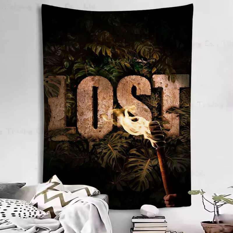 Anime Wandteppich Lost Hippie Blume Wandbehang für dein Wohnheim oder Zuhause - Bild 2