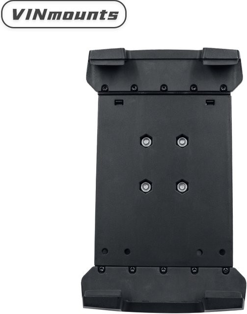 VINmounts Universeller Tablet-Halter für 8-13 Zoll in Schwarz mit verstellbarer Klemme 210-270mm und robustem Montageständer ohne Kugelkopf - Bild 1