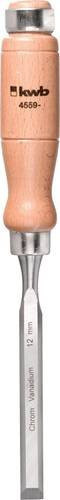 Kwb Stechbeitel 455912 aus Chrom-Vanadium in Braun - Bild 1