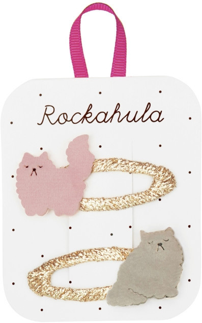 Rockahula Haarspangen Sour Puss Persian Cat Clips - Bild 1