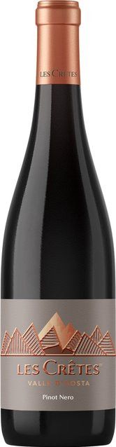 Les Crêtes Rotwein Pinot Noir 2023, Valle d’Aosta, trocken, 0,75 l - Bild 1