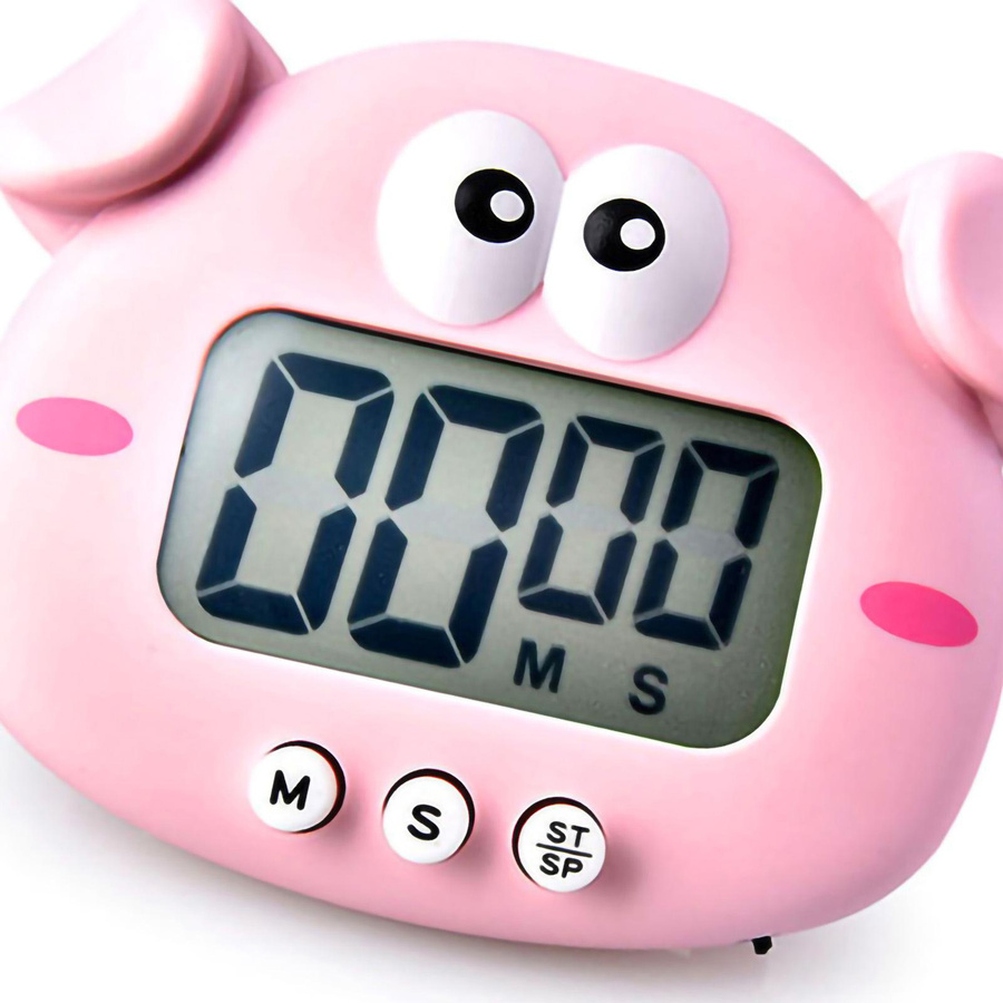 Magnetischer Digitaler Countdown-Timer OutsideWorld Tierischer Timer mit 100 Minuten Timing für Schüler und Küche in Forest Green Frog - Bild 2