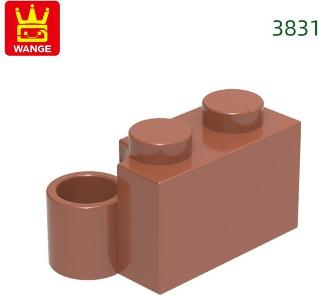 Yiran toy Bausteine Scharnier 1x2 Unterteil 122-teiliges Set - Bild 1