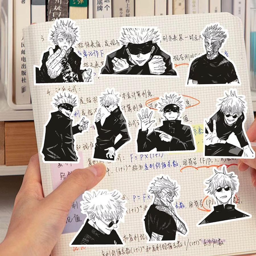 Bandai Jujutsu Kaisen Satoru Gojo Aufkleber, Bunt / Mehrfarbig - Bild 3