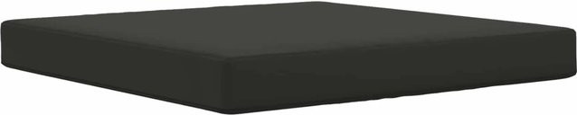 vidaXL Sofakissen für Draußen Schwarz aus Polyester B/B/H: 80 x 80 x 8 cm - Bild 1