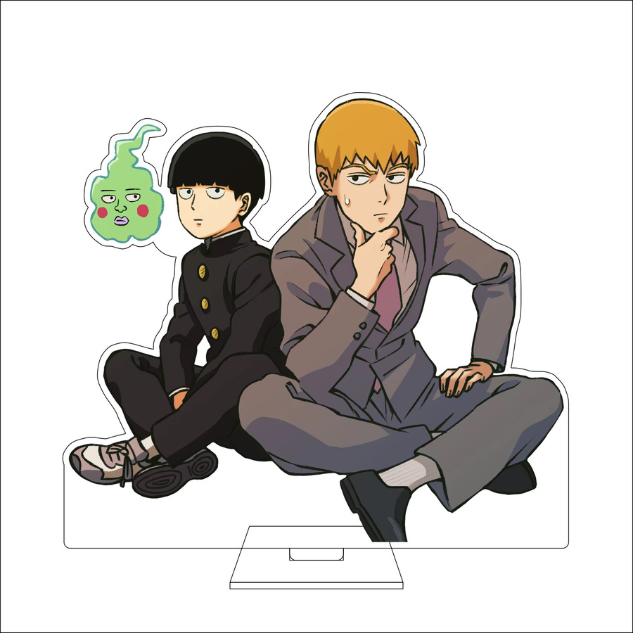 Bandai Mob Psycho 100 Acryl-Figur Ständer Plakette, 16cm - Bild 2