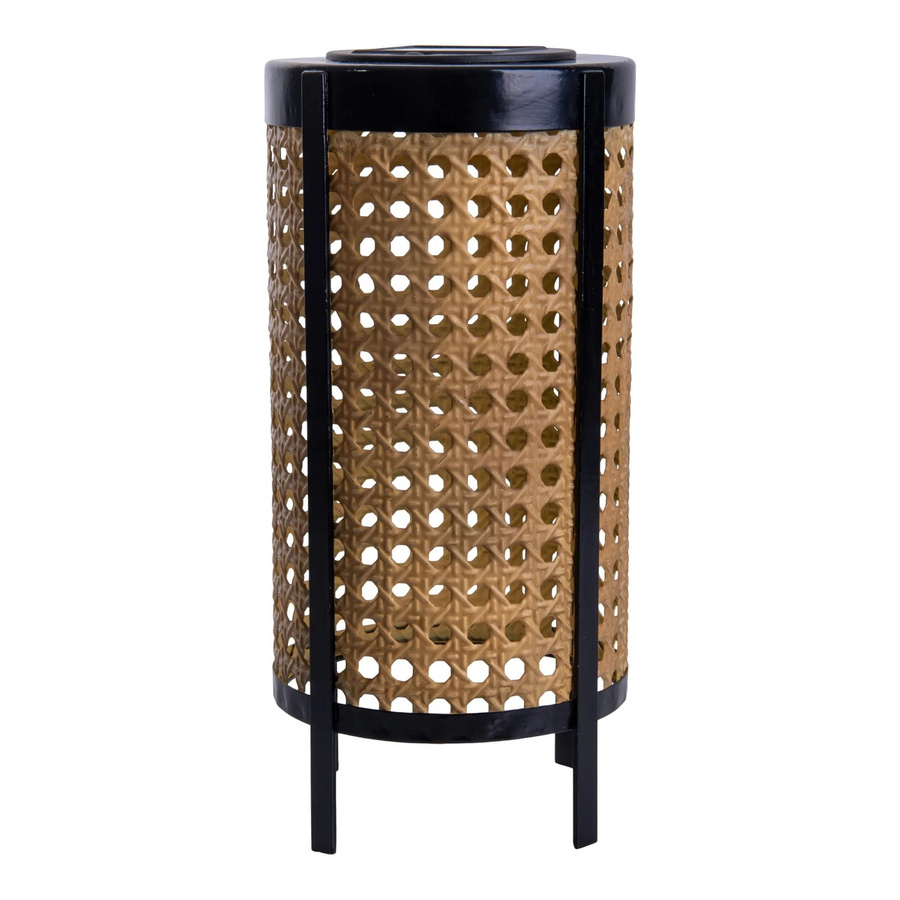 Näve LED-Solar-Tischleuchte Patti in Natur mit Dämmerungssensor, Durchmesser: 12,3 cm, Höhe: 26 cm - Bild 2