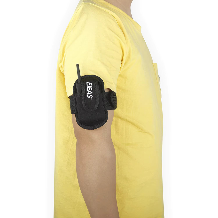 EJEAS V4C PLUS V6C PRO FBIM Tragbare Armbandtasche für Helm und Schiedsrichter-Headset in Schwarz - Bild 3